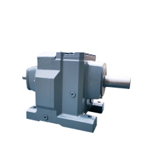 REDSUN R147 Series  helical speed reducers gearbox with 4~90KW AC motor